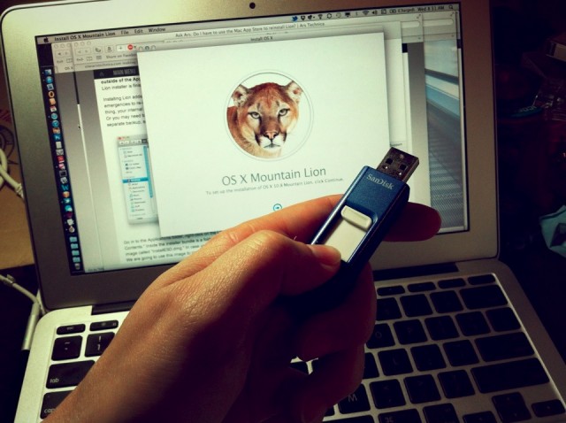 how to make a bootable usb for installing lion 10.7.5 os x?